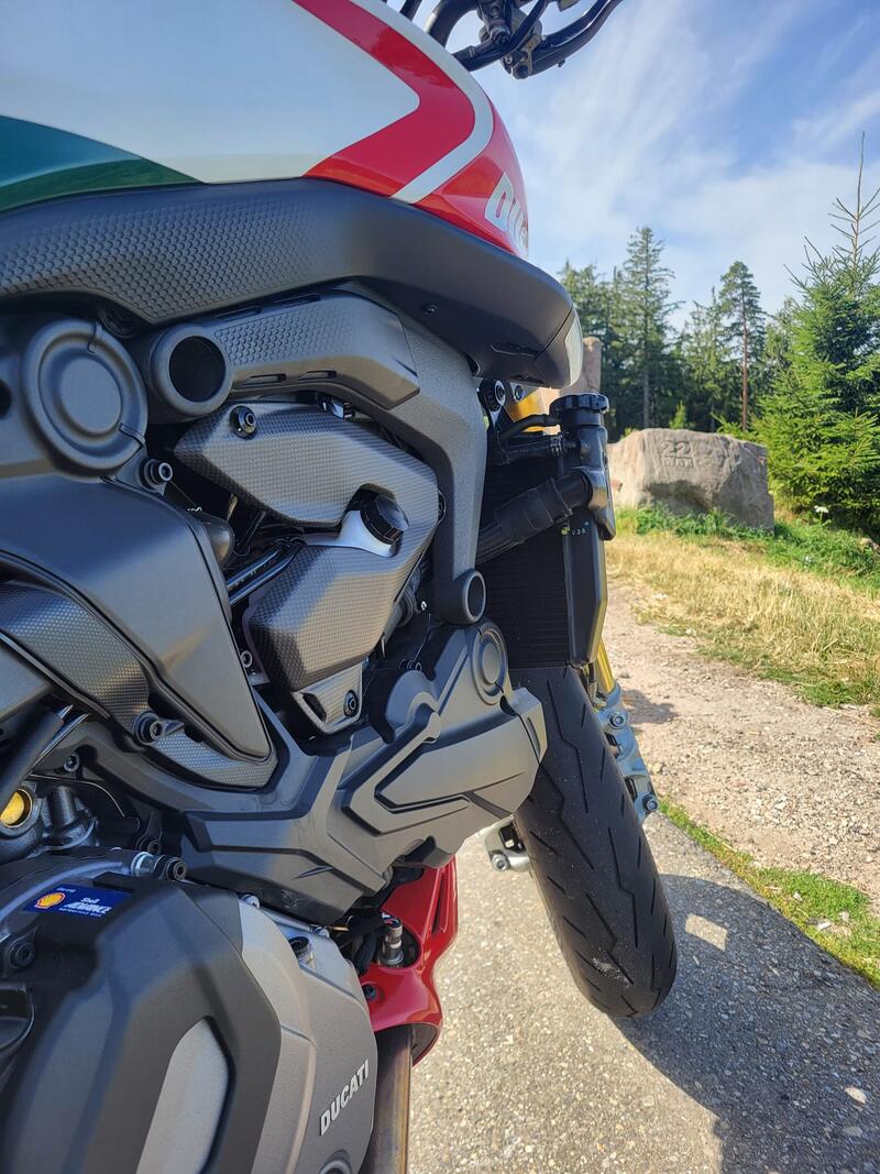 Engine side covers carbon Ducati Monster 937