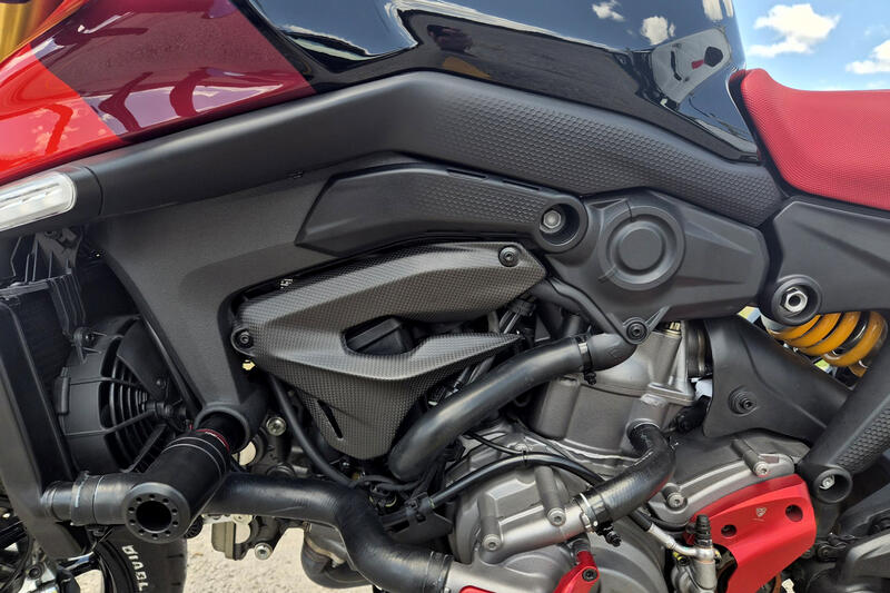 Engine side covers carbon Ducati Monster 937