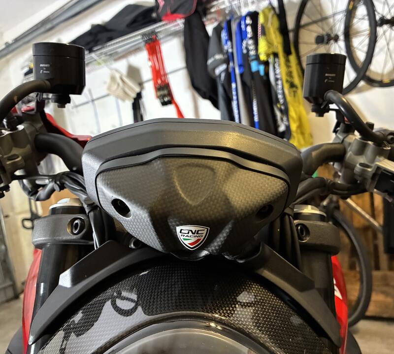 Instrument panel cover Ducati Monster 937 - Carbon