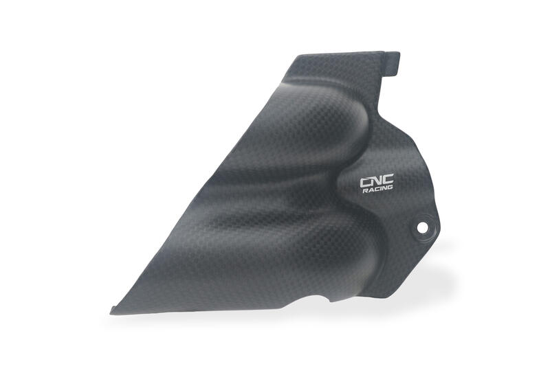 Paracalore pompa acqua in carbonio per Ducati Multistrada V4
