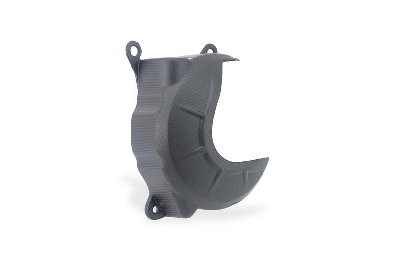 Clutch cover guard in carbon for Ducati Multistrada V2 MY2025