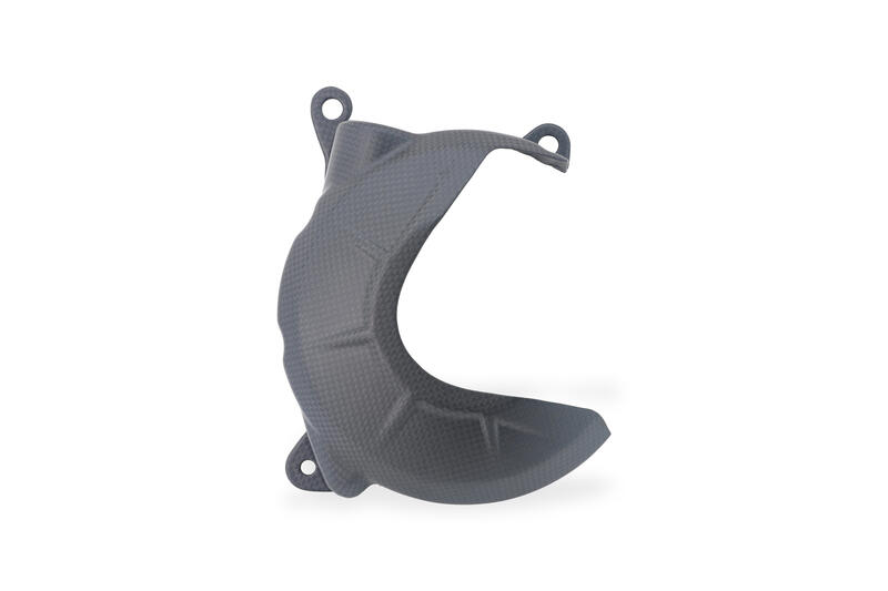 Clutch cover guard in carbon for Ducati Multistrada V2 MY2025