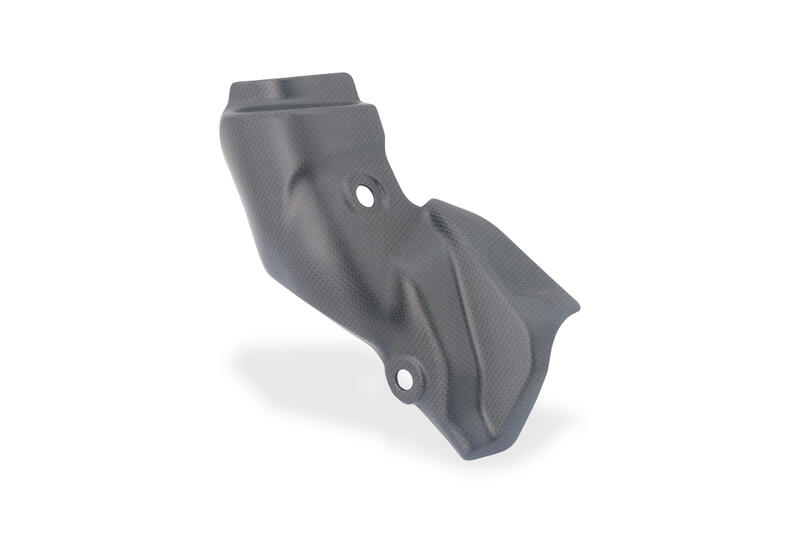 Exhaust pipe heat guard in carbon for Ducati Multistrada V2 MY2025