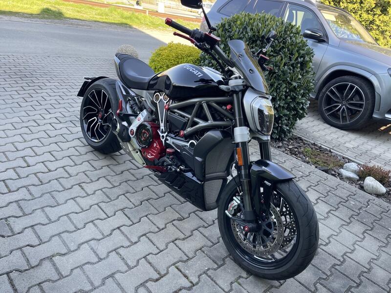 Radiator side panel matt carbon Ducati XDiavel