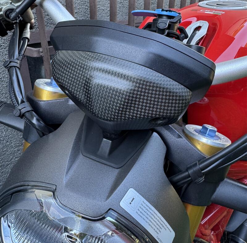 Cockpit cover Ducati Monster 797 821 1200 - Carbon Matt