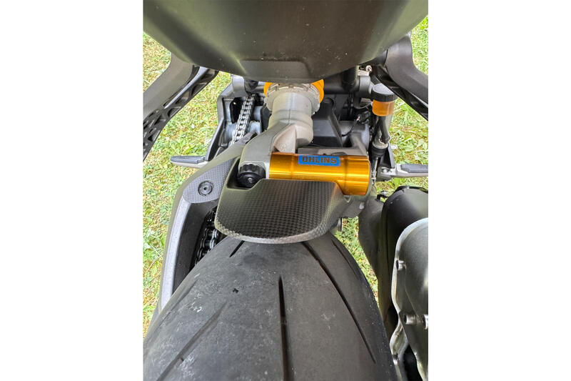 Parafango posteriore in carbonio opaco Ducati Monster 1200, Supersport 936