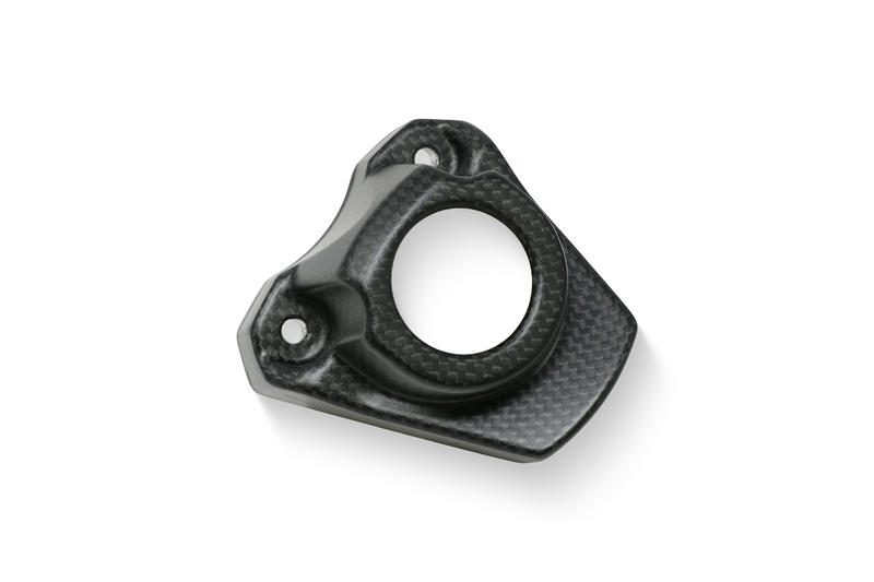 Ignition switch cover Ducati Hypermotard 821/939 - Carbon Matt