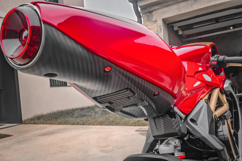 Cover sottocodone MV Agusta Superveloce - Carbonio