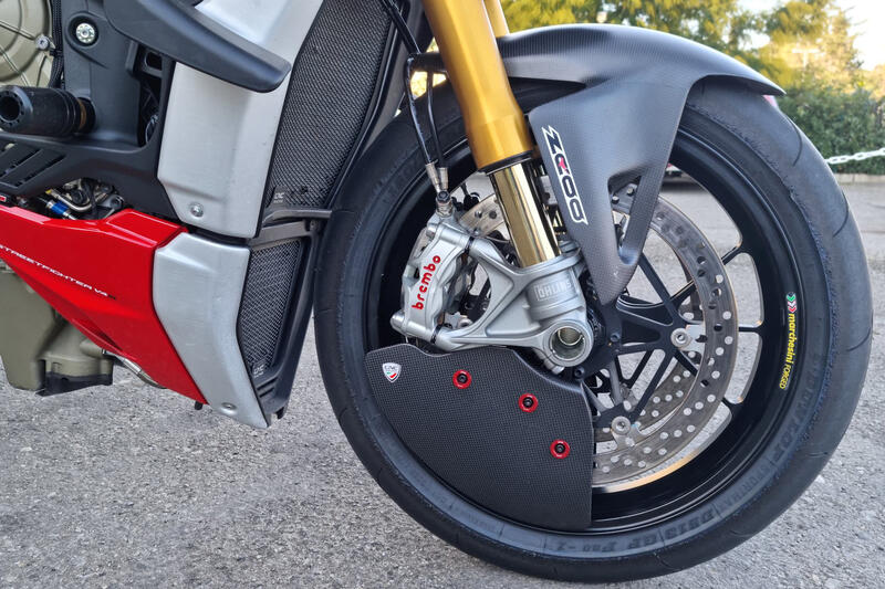 GP DUCTS EVO - Front brake cooling system - Carbon Glossy - Pramac Racing