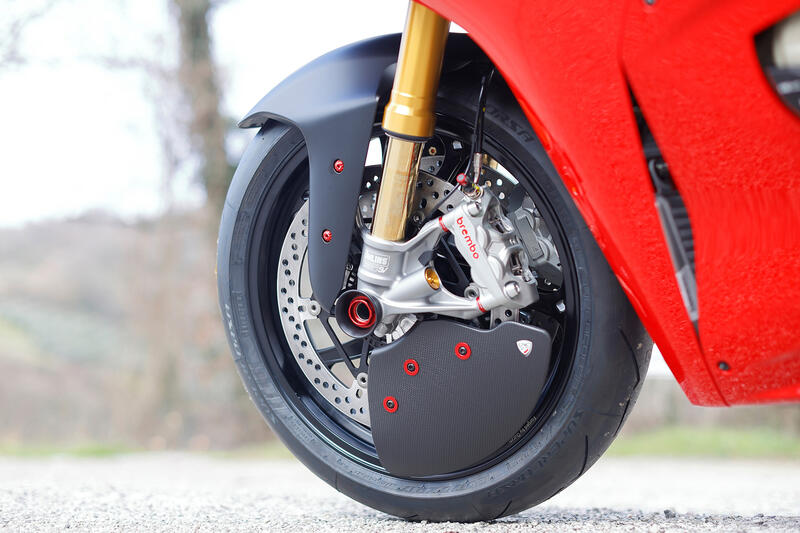 GP DUCTS EVO - Front brake cooling system - Carbon Glossy