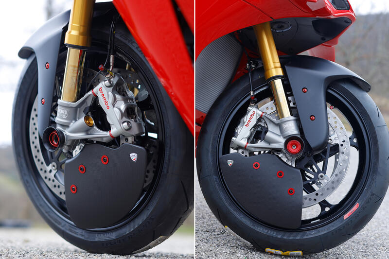 GP DUCTS EVO - Front brake cooling system - Carbon Glossy