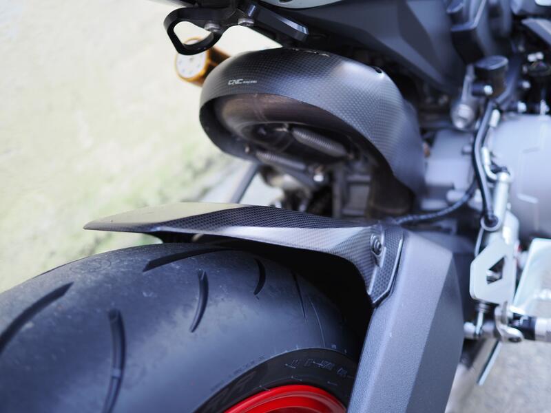 Parafango posteriore per Ducati Panigale in carbonio opaco