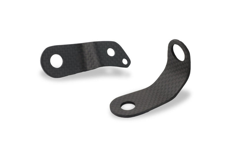 Front brake and clutch oil tank brackets Ducati Multistrada V4 / V2 MY2025 - Carbon