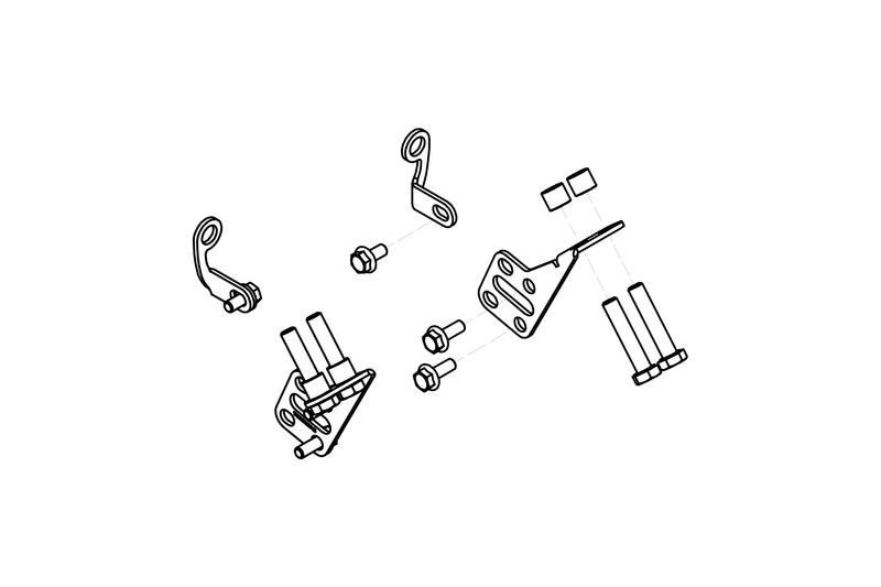 GP DUCTS - Kit montaggio