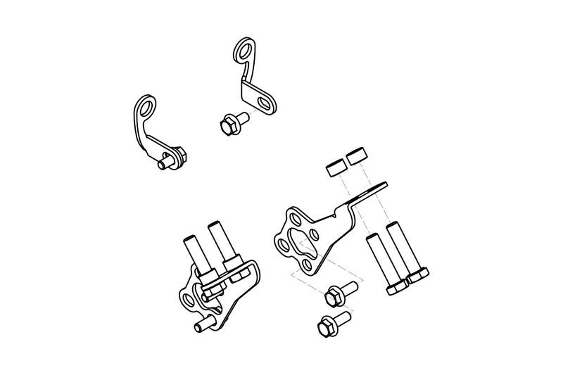 GP DUCTS - Kit montaggio