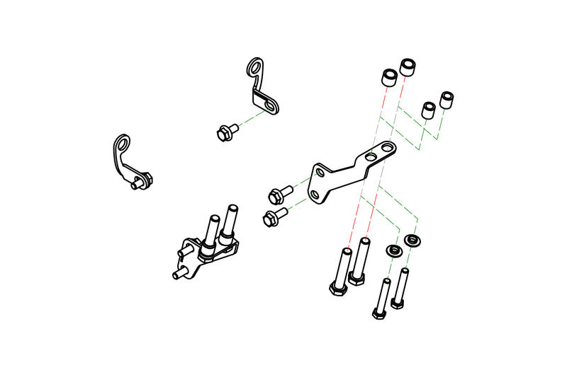 GP DUCTS - kit montaggio