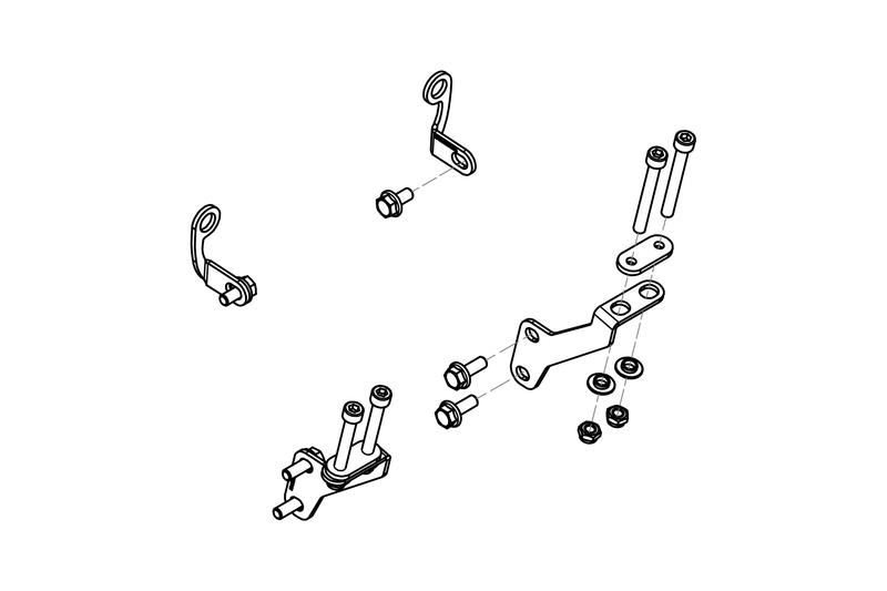 GP DUCTS - Kit montaggio