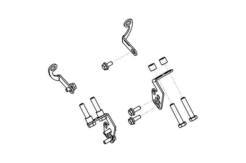 GP DUCTS - Kit montaggio