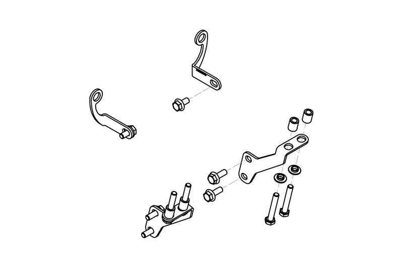GP DUCTS - Kit montaggio