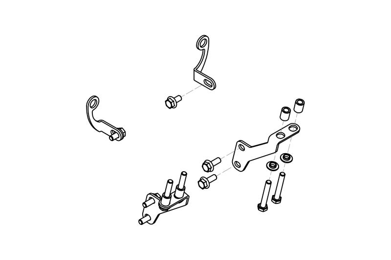 GP DUCTS - Kit montaggio