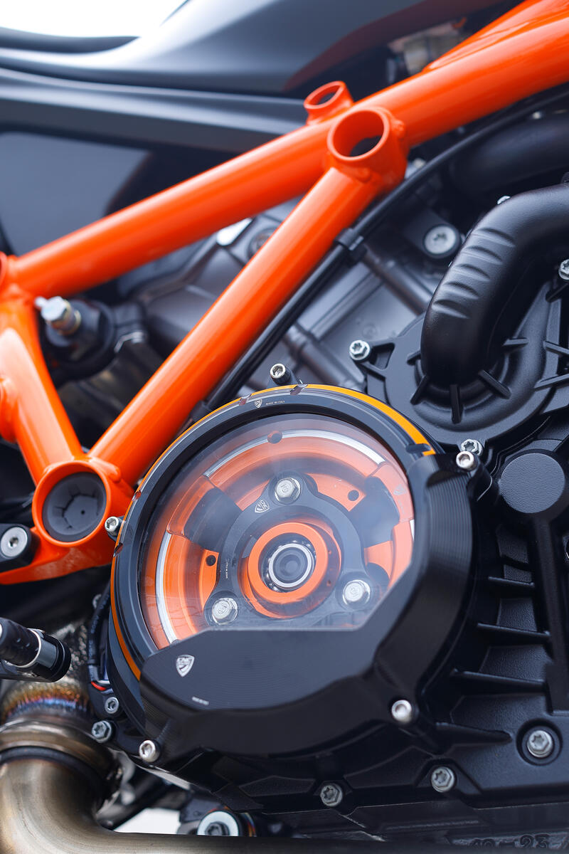 Clear cover oil bath clutch KTM - Protector