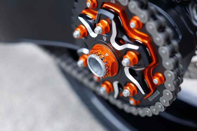 Rear sprocket flange KTM - Bicolor