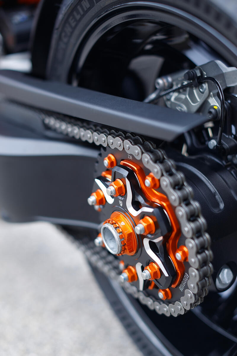 Rear sprocket flange KTM - Bicolor