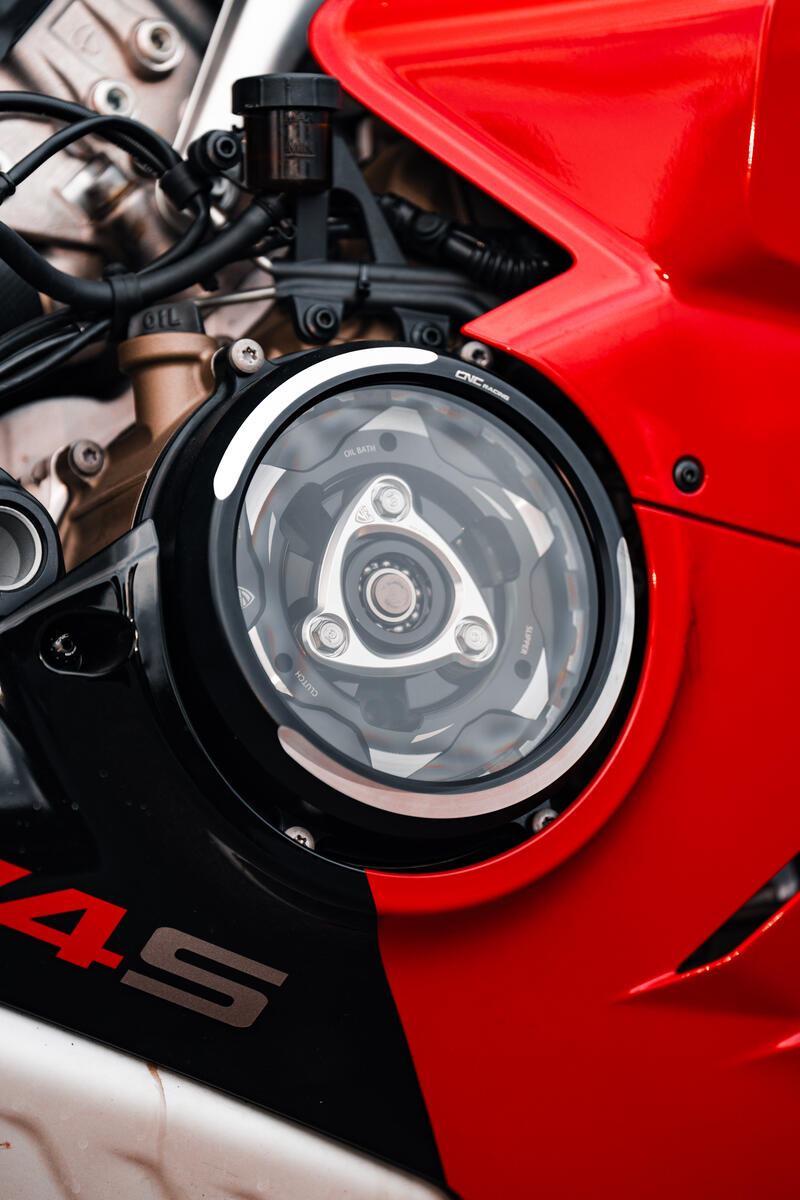 Pressure plate oil bath clutch Ducati Panigale Streetfighter Multistrada Diavel V4 - BICOLOR