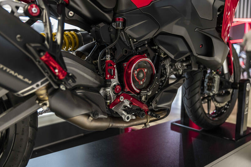Leva freno posteriore regolabile per Ducati Multistrada V2 MY2025 - Slide Edition