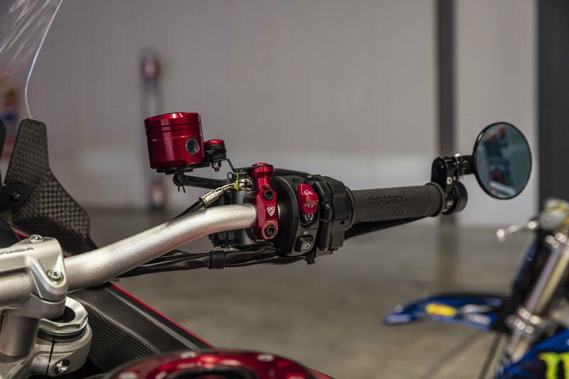 Fluid reservoir front brake 25 ml with level window - only body