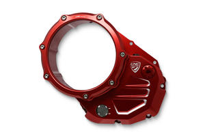 Carter trasparente per frizioni a olio Ducati <p>Rosso</p>