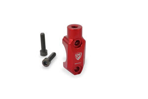 Cavallotto pompe Brembo - foro specchio filettatura M10 sinistra <p>Rosso</p>