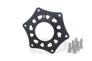 Cover flangia portacorona Ducati Multistrada V2 MY2025 <p>Nero</p>