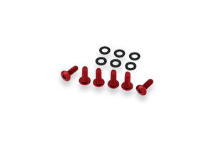 Kit viti cupolino originale Ducati 6pz <p>Rosso</p>