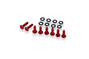 Kit viti in alluminio per cupolino originale Ducati Panigale V4 <p>Rosso</p>