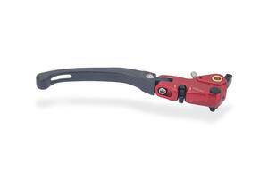 Leva freno RACE EVO Pieghevole Carbonio Lucido Per Pompe Freno Brembo Semi-Radiali <p>Rosso</p>
