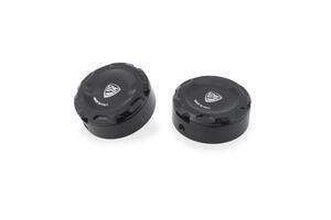 Tappi per viti centrali pedane originali Ducati <p>Nero</p>