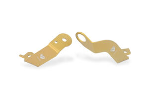 Kit staffe serbatoio fluido freno e frizione per Ducati Panigale V2 MY 2025 Oro