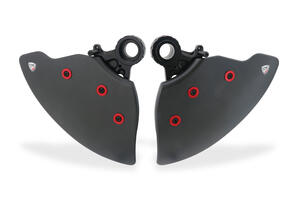 GP DUCTS EVO - Sistema Raffreddamento Impianto Frenante - Carbonio Opaco - Ducati Multistrada V4 RS / PP <p>Rosso</p>