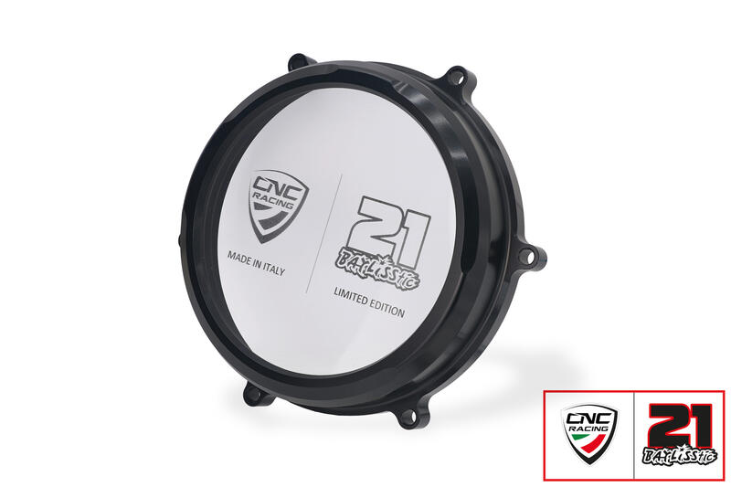 Carter trasparente per frizioni ad olio Ducati Panigale - Troy Bayliss Limited Edition Black