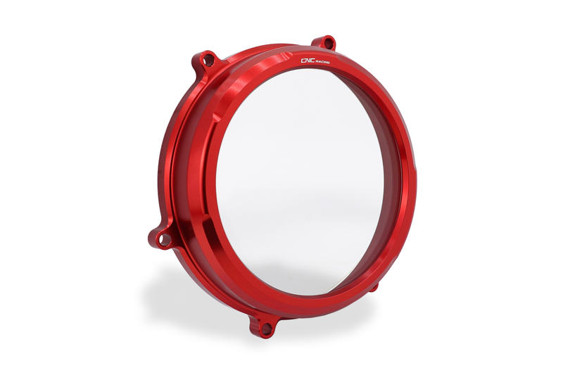 Carter trasparente per frizioni a olio Ducati Panigale e Streetfighter V2 955, 959 Red