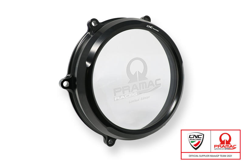 Carter trasparente per frizioni a olio Ducati Multistrada e Diavel V4  - Pramac Racing Limited Edition Black