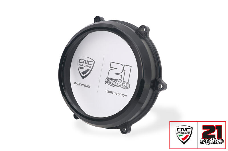 Carter trasparente per frizioni ad olio Ducati Panigale V4 - Troy Bayliss Limited Edition Black