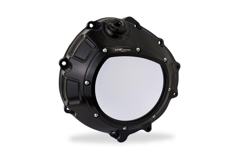Clear clutch cover for BMW Black