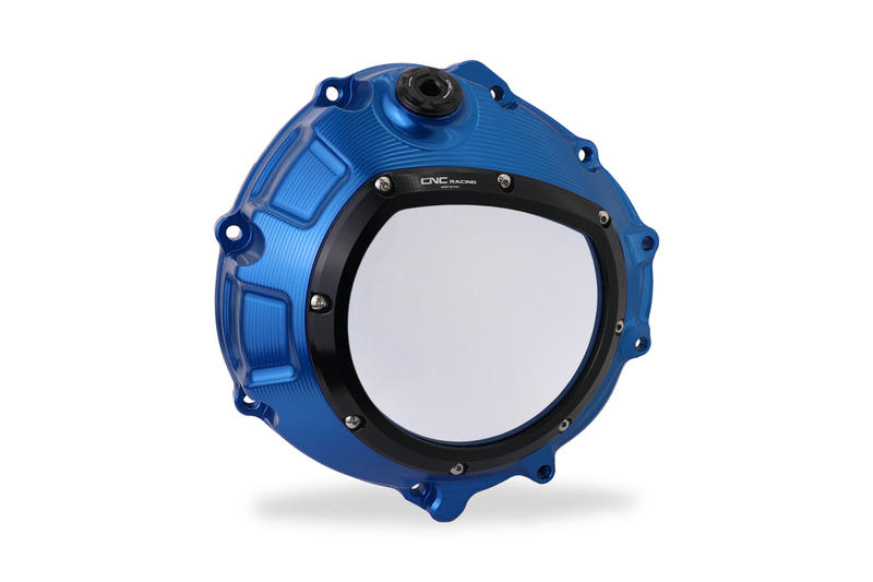Clear clutch cover for BMW blu color Blue/Black