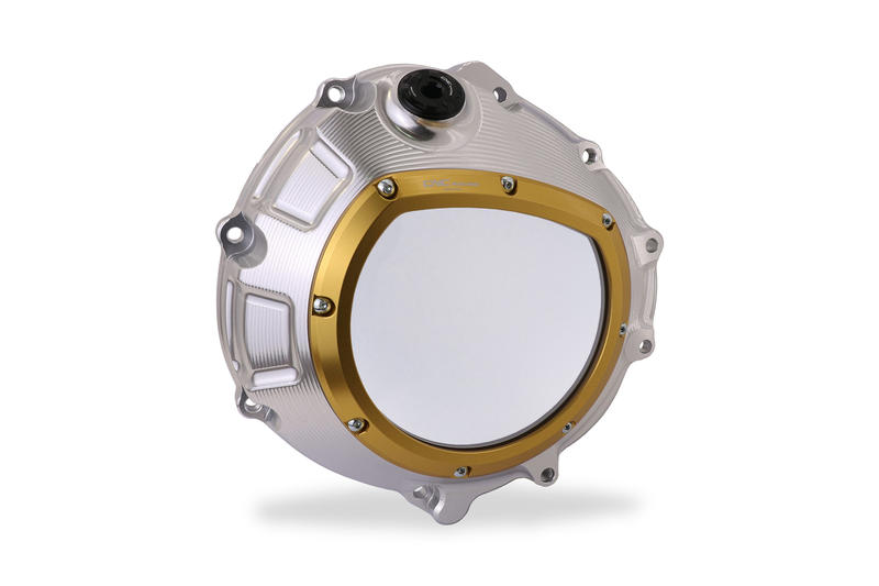 Clear clutch cover for BMW silver color Silver/Gold
