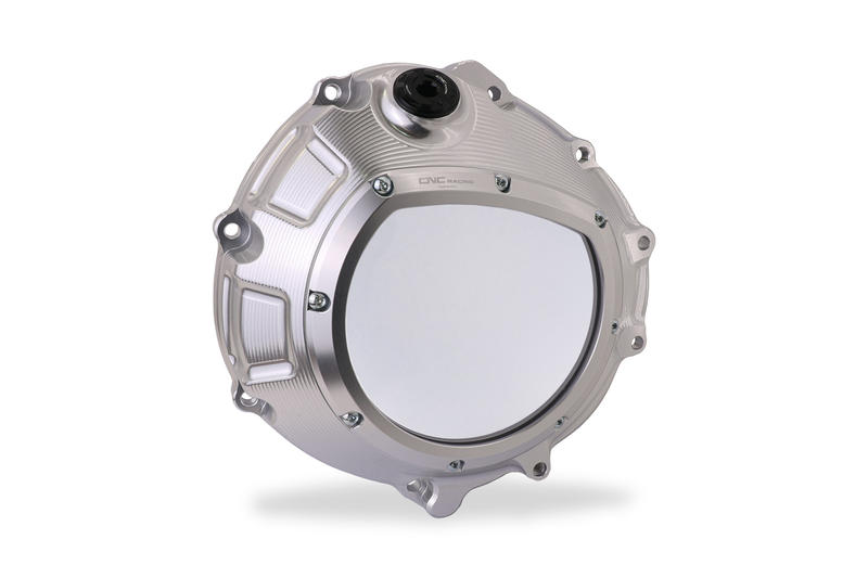Clear clutch cover for BMW silver color Silver