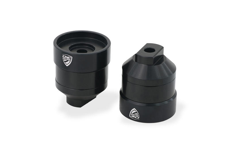 Handlebar ends Moto Guzzi V85 TT Black