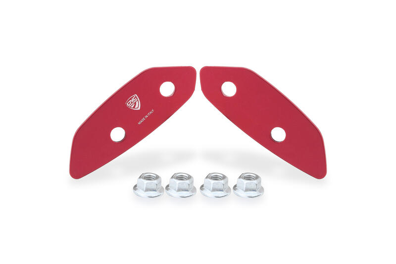 Mirror Block Offs Ducati Panigale V4 MY2025 Red