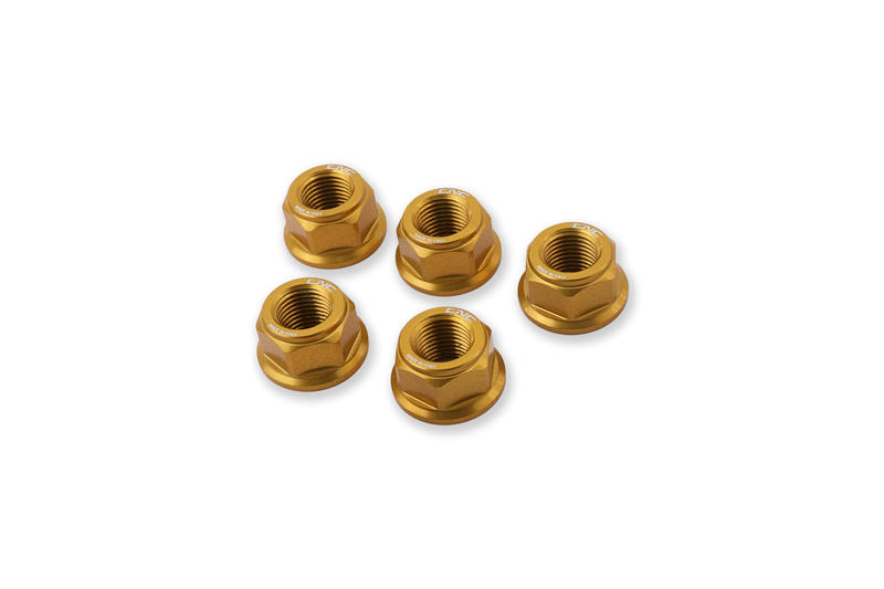 Dadi corona M10x1.0 Gold